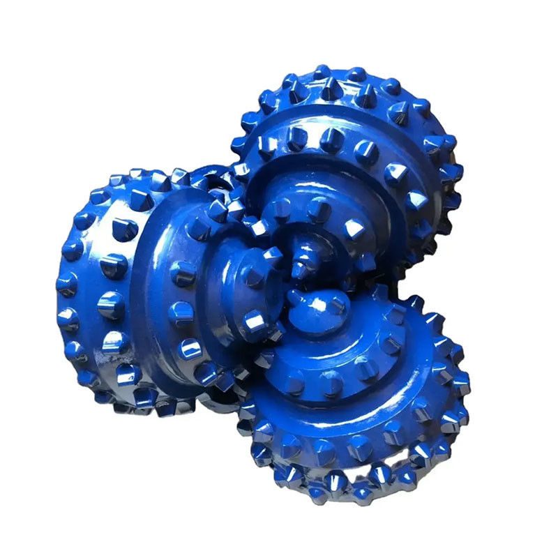 6(152.4mm)Materiale carburo Tricone Rotary Drill Bits Utilizzo per l'estrazione di petrolio e gas