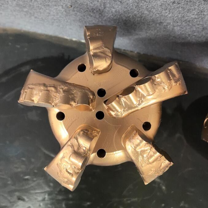 Perforazione di roccia PDC Acciaio al carbonio in lega di bit di diamante per l'estrazione del carbone