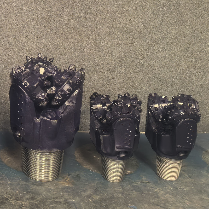 Customizable Three-Cone Mill Tooth Drill Bit with 1 Year Warranty and Rubber Seals
